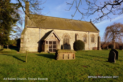 View of All Saints from outside